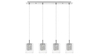 Lampa wisząca Rabalux Duchess 3116 chrom