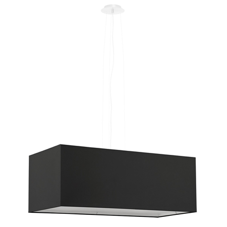 Sollux Lighting Żyrandol SANTA BIS 80 czarny SL.0780