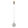 Lampa wisząca Italux Velada PND-34381-1-HBR Złoty