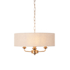 Lampa wisząca Endon Lighting Highclere 110723 mosiądz