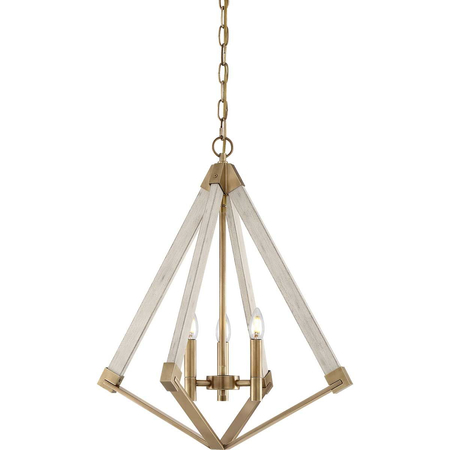 Lampa wisząca Elstead Lighting View Point mosiądz QZ-VIEW-POINT-S
