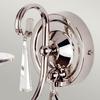 Kinkiet Elstead Lighting Aegean szary AG1-POL-NICKEL