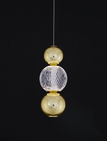 Lampa wisząca Luces Exclusivas PONCE złoty LE42699