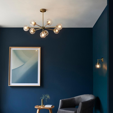 Kinkiet Endon Lighting Allegra 103173 mosiądz