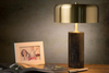 Lampa stołowa Lucide MIRASOL 34540/03/30 czarny/złoty