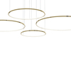 Milagro Lampa wisząca Saturno Gold 120W LED ML0849 ZŁOTY