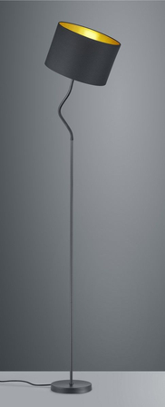 Lampa podłogowa Trio 408290179 czarny