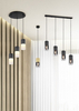 Lampa wisząca Trio 310600432 czarny