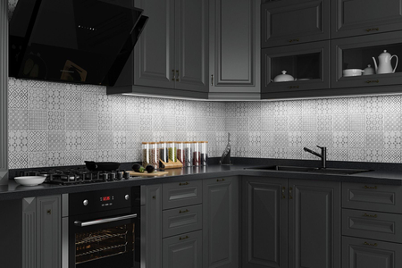 Profil LED Greenie P2-1B 1m nawierzchniowy biały lakierowany