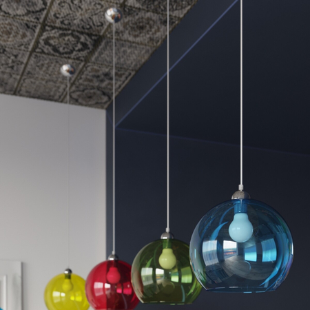 Sollux Lighting Lampa wisząca BALL transparentny SL.0248