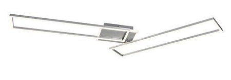 Lampa sufitowa Rabalux Benedick 71015 srebrny/ szczotkowane aluminium