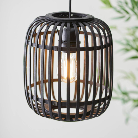 Lampa wisząca Endon Lighting Mathias 101700 drewniany