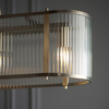 Lampa wisząca Endon Lighting Ridgeton 110945 mosiądz