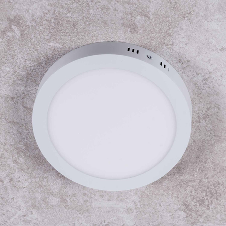 Plafon LED Greenie SOLID okrągły metalowy Ø220 18W CW