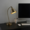 Lampa stołowa Endon Lighting Franklin 98747 mosiądz