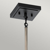 Lampa wisząca Kitner - 1 źródło światła - Polerowany nikiel Quintiesse QN-KITNER-P-PN