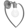 Milagro Kinkiet AMORE GREY 1xE27 MLP9821 Szary