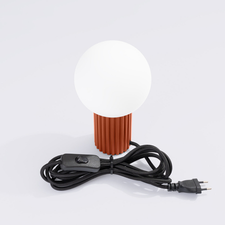 Sollux Lighting Lampa biurkowa HALO ochra czerwona SL.1731