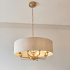 Lampa wisząca Endon Lighting Highclere 110727 mosiądz