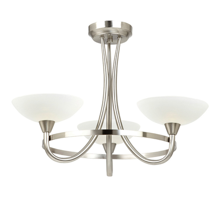 Lampa sufitowa Endon Lighting Cagney CAGNEY-3SC chrom