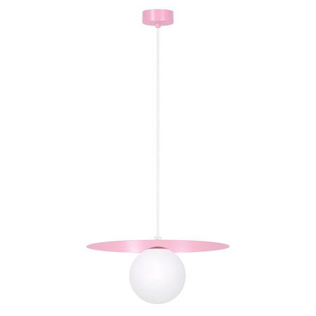 Lampa wisząca Kaja ROBIN K-5441 różowy, biały