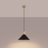 Sollux Lighting Lampa wisząca JAGA czarna SL.1320