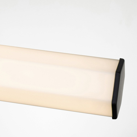 Kinkiet LED Facet - - Matowa czerń Quintiesse QN-FACET-LED2-BK-BATH