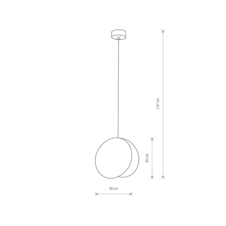 Lampa wisząca WHEEL Nowodvorski 9033 czarny