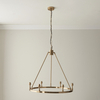 Lampa wisząca Endon Lighting Chester 111202 mosiądz