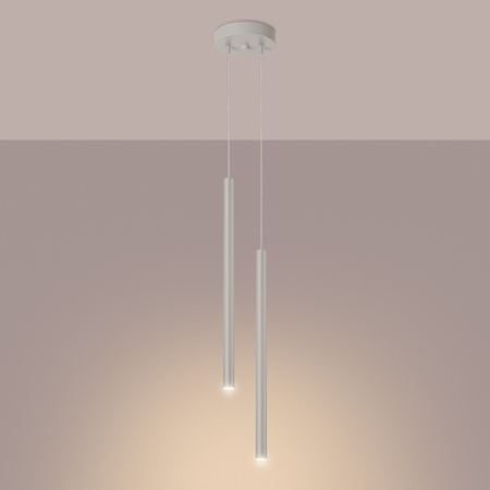 Sollux Lighting Lampa wisząca PASTELO 2 biała SL.1303