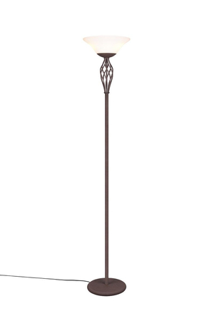 Lampa podłogowa Trio 401000224 biały/miedziany
