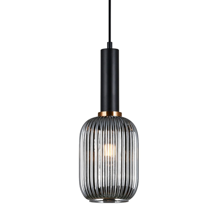 Lampa wisząca Italux PND-5588-1M-BKSG Antiola