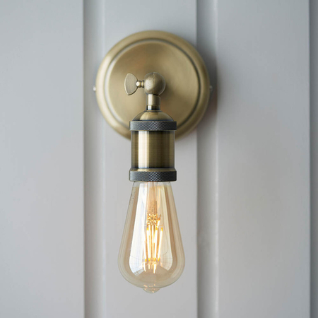 Kinkiet Endon Lighting Hal 97245 mosiądz