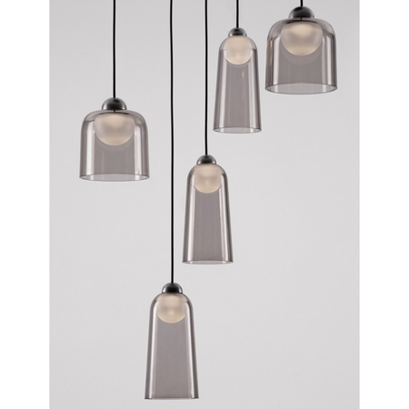 Lampa wisząca Luces Exclusivas TAVENCO LE45214 różowy, czarny