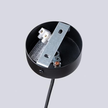 Sollux Lighting Lampa wisząca BLISS 1 czarna SL.1462