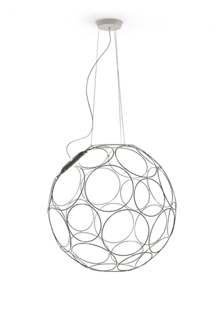 Lampa wisząca Fabbian F30A03A21 Giro F30 D.67 Ø 26 3/8" Anthracite