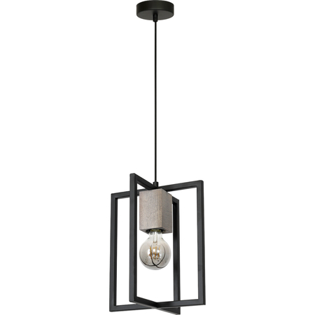 Milagro Lampa Wisząca Ralph 1xE27 MLP3710 CZARNY