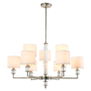 Cosmo Light Lampa wisząca SUTTON P09422NI-WH