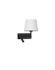 Kinkiet Luces Exclusivas BIRUACA biały/czarny LE42969