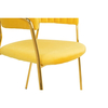 Krzesło MARGO żółte