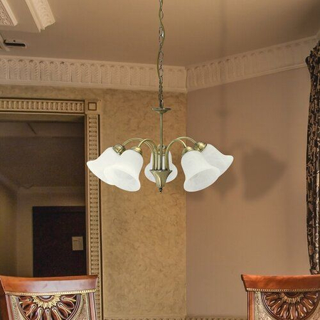 Żyrandol Rabalux Francesca 7375 brąz