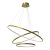 Milagro Lampa wisząca HOOP GOLD 93W LED ML1547 ZŁOTY