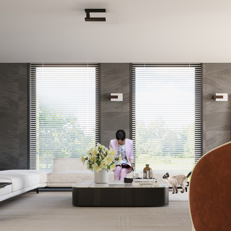 Sollux Lighting Plafon LAPPO wenge SL.1097