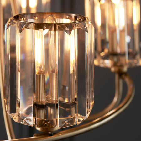 Lampa wisząca Endon Lighting Berenice 107802 mosiądz