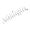 Kinkiet Maxlight FLINK 18W W0319 złoty