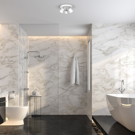 Milagro Lampa sufitowa Dixie 3xGX53 Biały MLP7597 BIAŁY