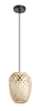 Lampa wisząca KABAS naturalny ø19,5cm 1xE27