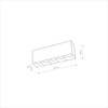 Spot MIDI LED Nowodvorski 10055 czarny