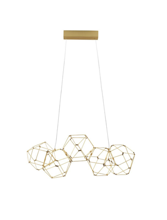 Lampa wisząca Luces Exclusivas ASIS złoty LE42726