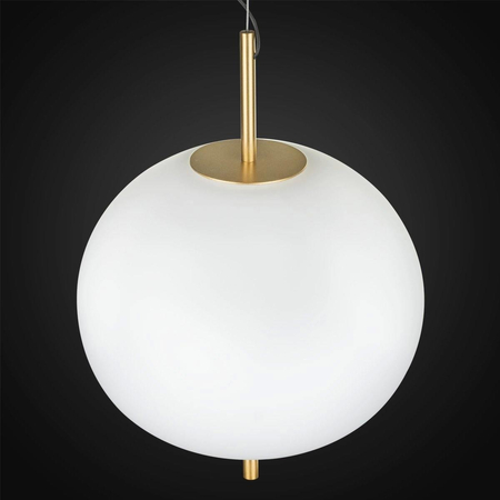 Złota lampa wisząca LED Apple P